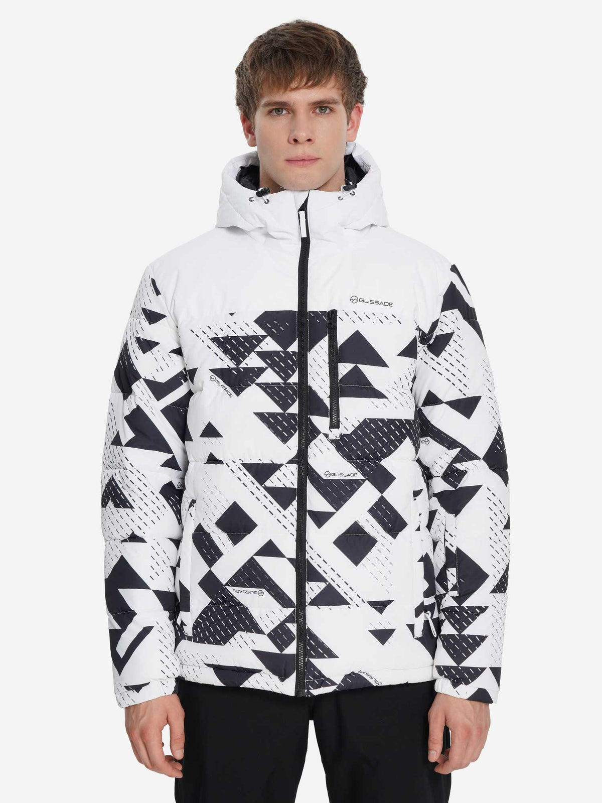 GLISSADE Ски яке Men's Faux Down Jacket