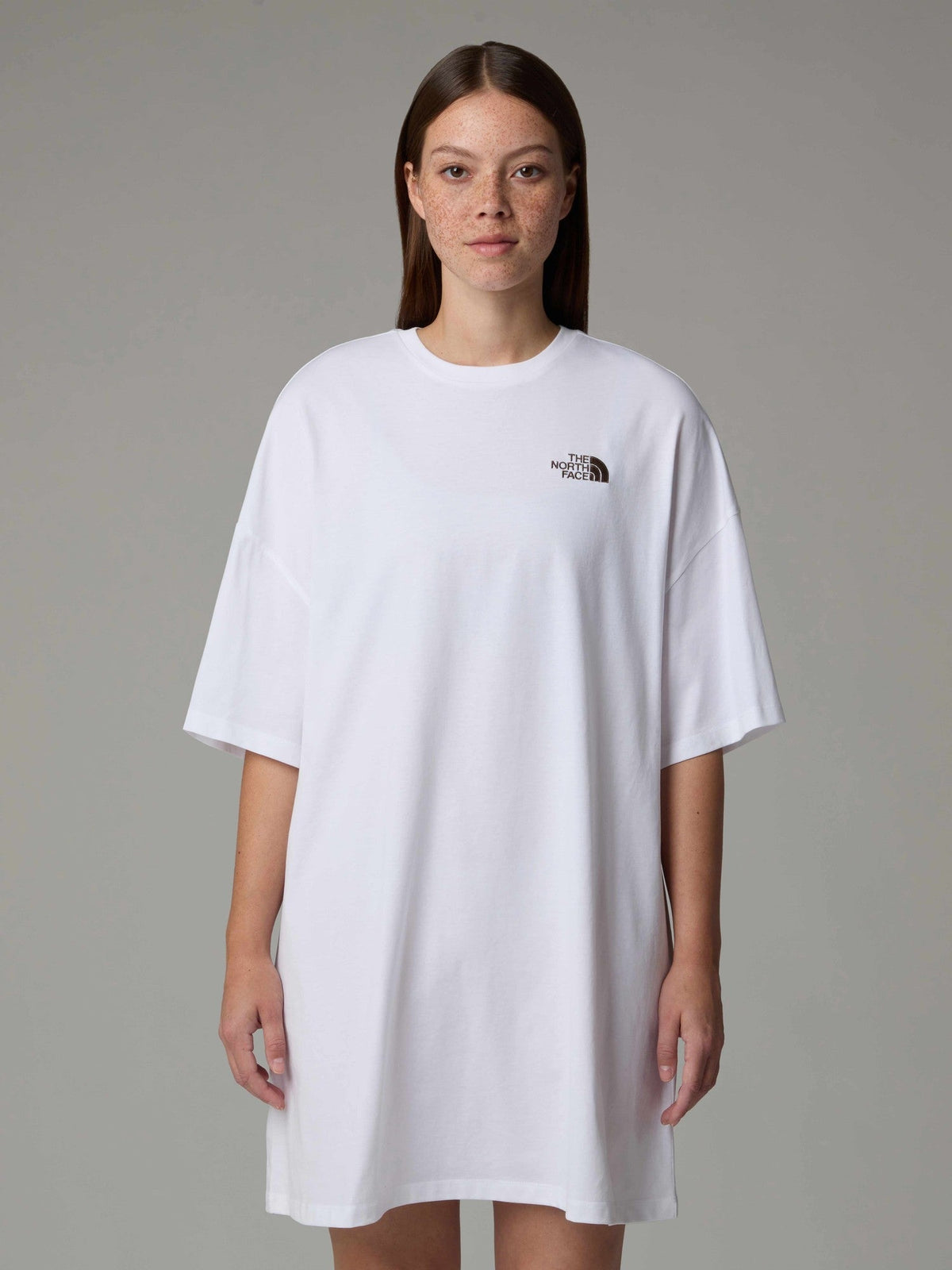 THE NORTH FACE Рокля W SS ESSENTIAL OVERSIZE TEE DRESS