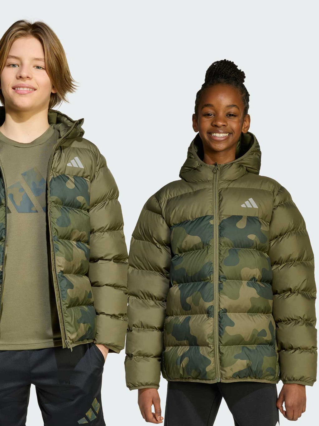 ADIDAS SPORTSWEAR Яке Synthetic Down Allover-Print Jacket Kids